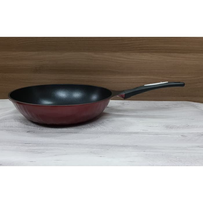 Unik OXONE WOK PAN TEFLON 28 CM   PENGGORENGAN TEFLON OXONE 28 CM  OX28D Berkualitas
