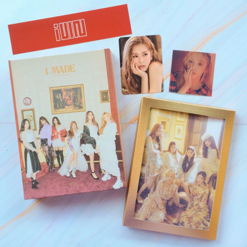 (G)I-DLE -  I MADE ALBUM OFFICIAL MIYEON YUQI PHOTOCARD G-IDLE GIDLE G IDLE (G)-IDLE