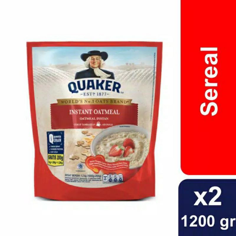 

Quacker Instant oatmeal gojek
