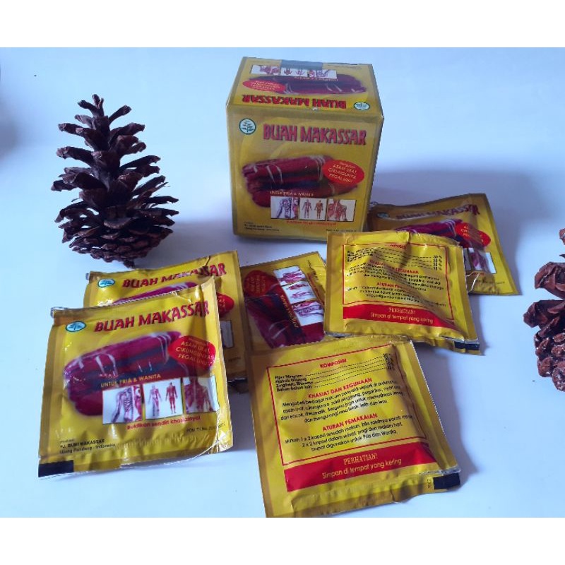 Kapsul Buah Makasar Original