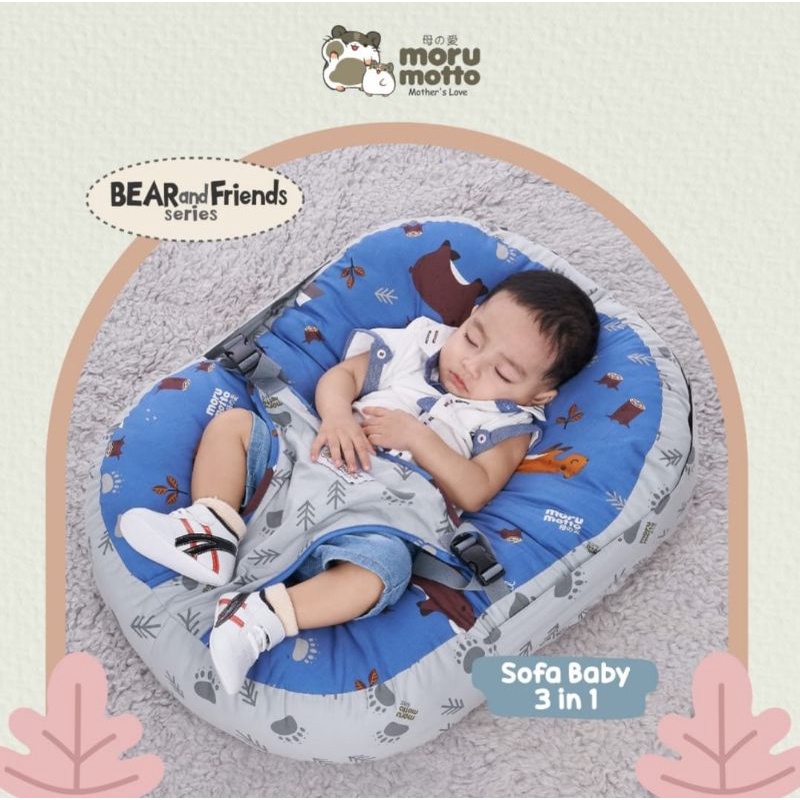 Moru Motto Sofa Bayi Bear n Friends MMK9002