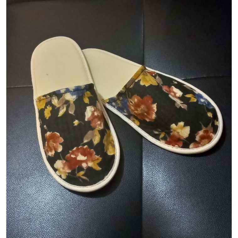 sandal hotel/lantai busa  8ml motif batik  kembang terbuka