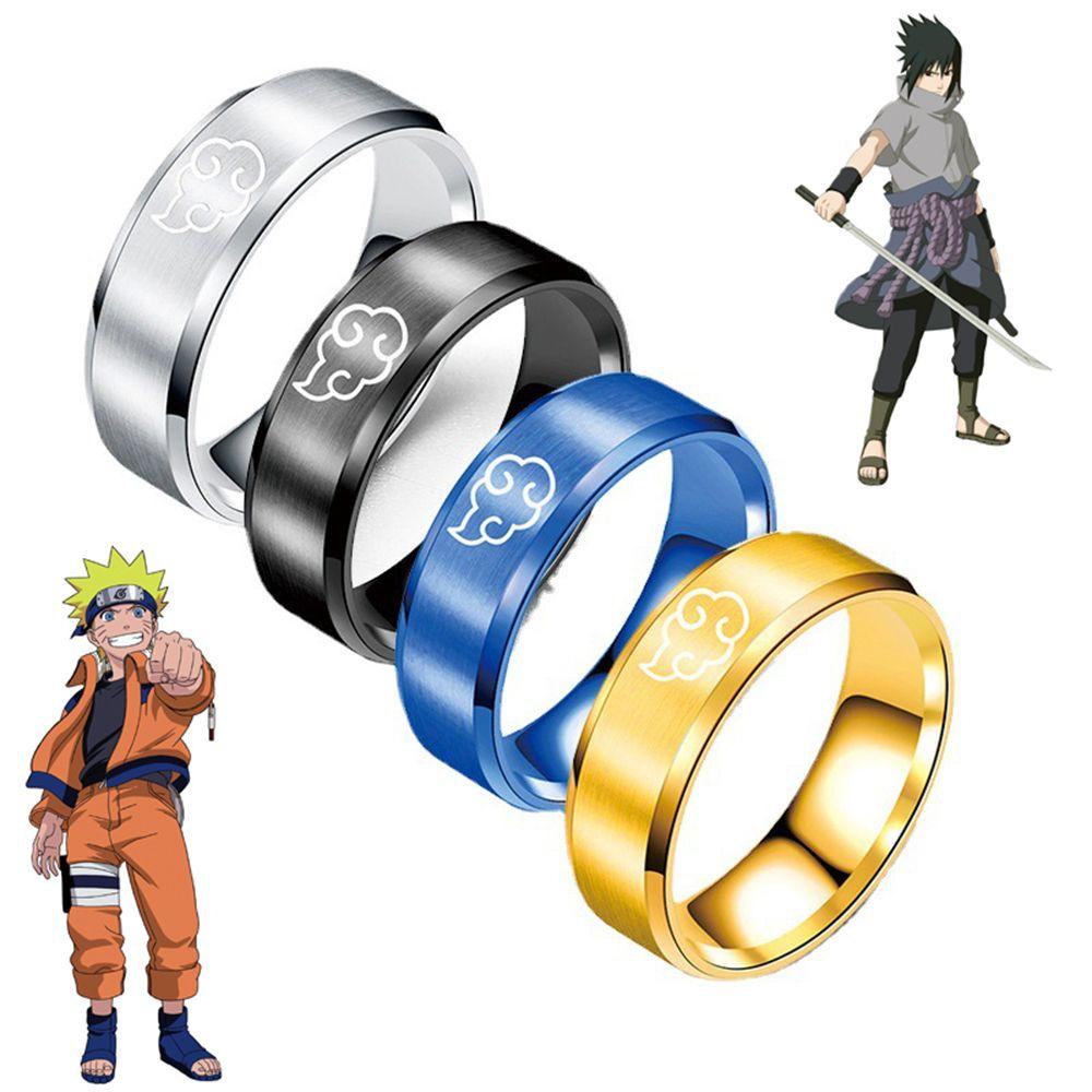 Lily Anime Cincin Aksesoris Pesta Jari Cincin Kreatif Hadiah Perhiasan Adjustable Naruto