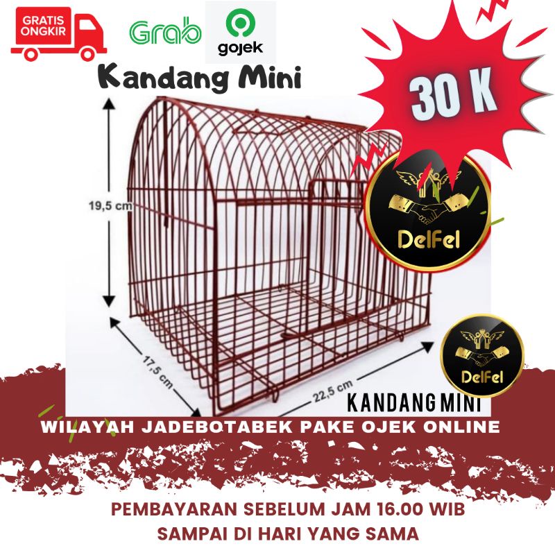 Kandang Mini hamster murah / kandang kecil murah / kandang untulan mini / kandang murah Depok