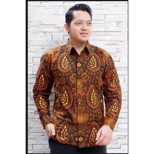 Batik solo halus/kemeja batik solo/baju batik solo