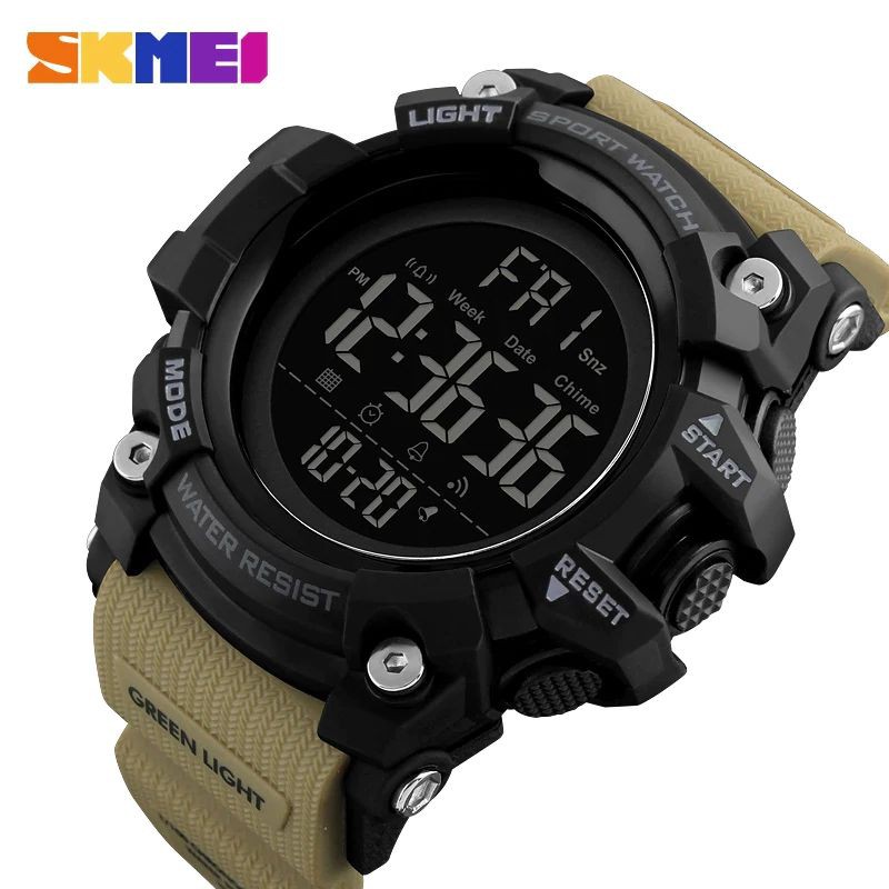 SKMEI 1384 Jam Tangan Pria Digital Tali Rubber Anti Air WATCHKITE WKOS