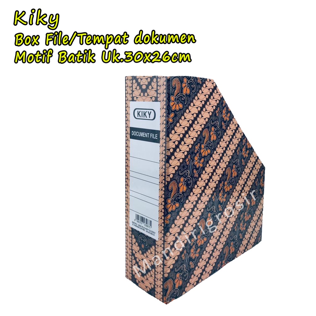 Box File * Kiky * Motif Batik * Uk.30x26