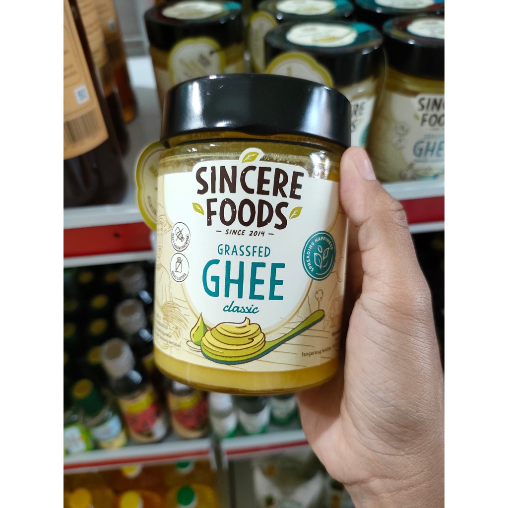 

sincere foods grassfed ghee classic