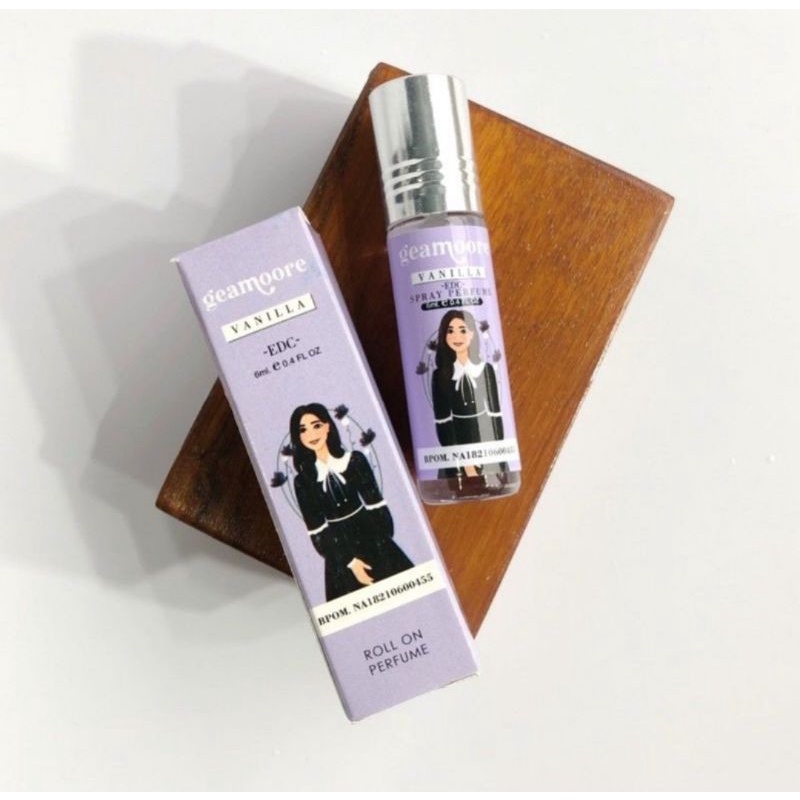 GEAMOORE PARFUM 6 ML BPOM-ROLLON Vanilla