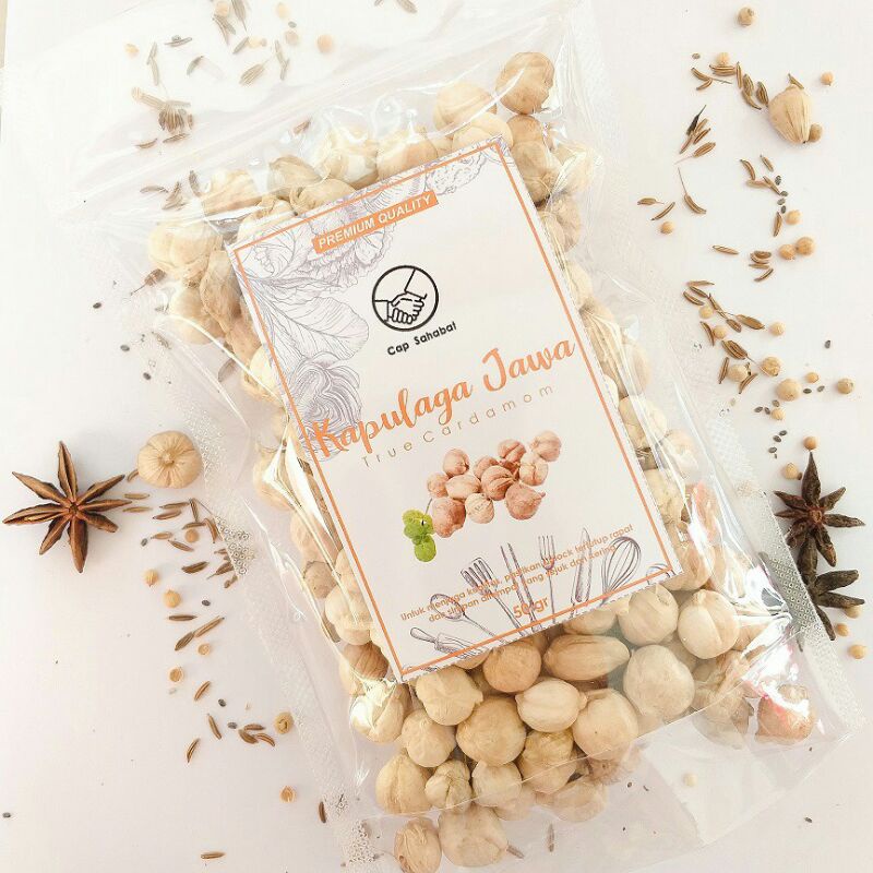 

Kapulaga Jawa Tanpa Pemutih 100gram / True Cardamom / Rempah / Jsr