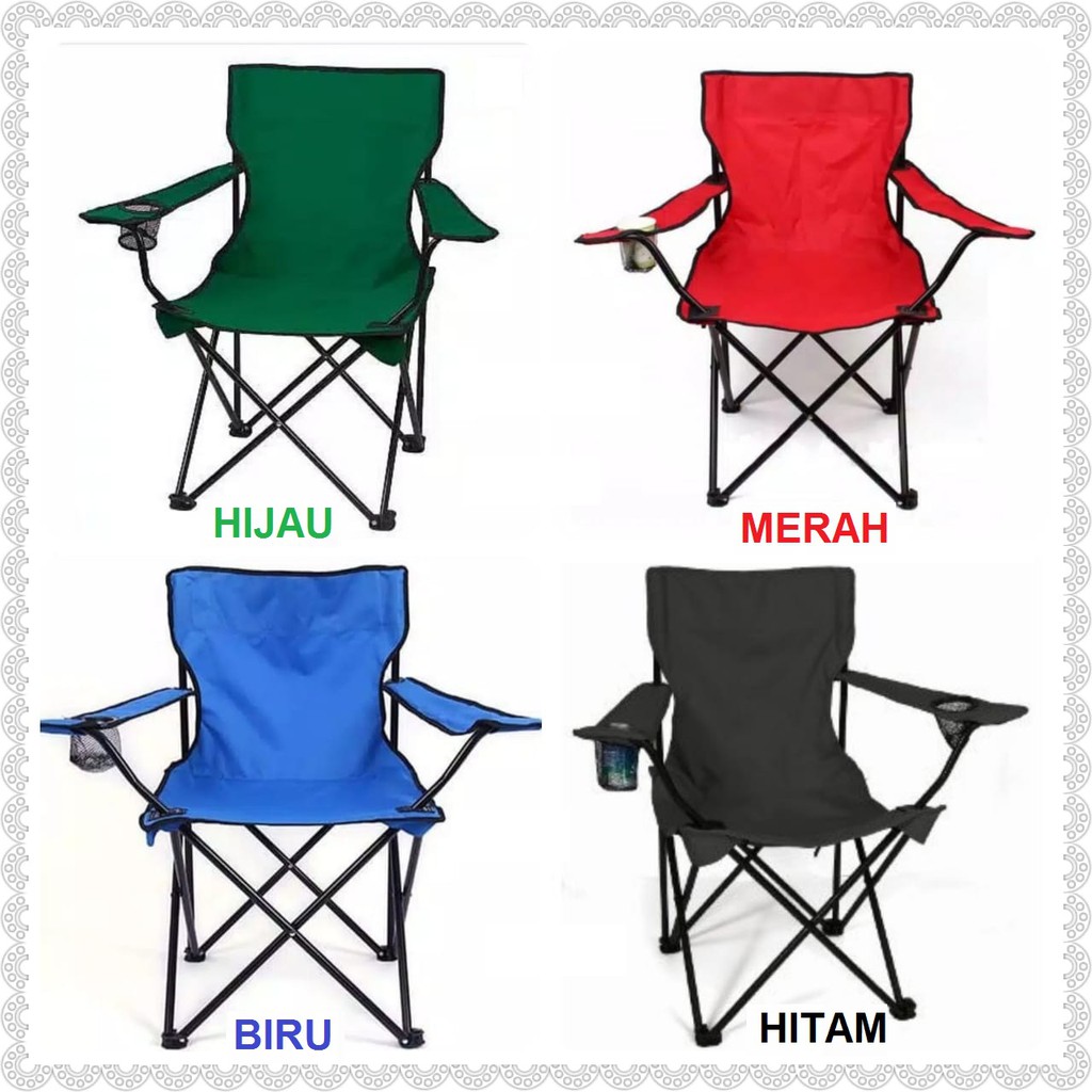 Folding Chair/Kursi Lipat pancing /Kursi Lipat Outdoor Portable /Kursi Gunung Bangku dengan Lengan