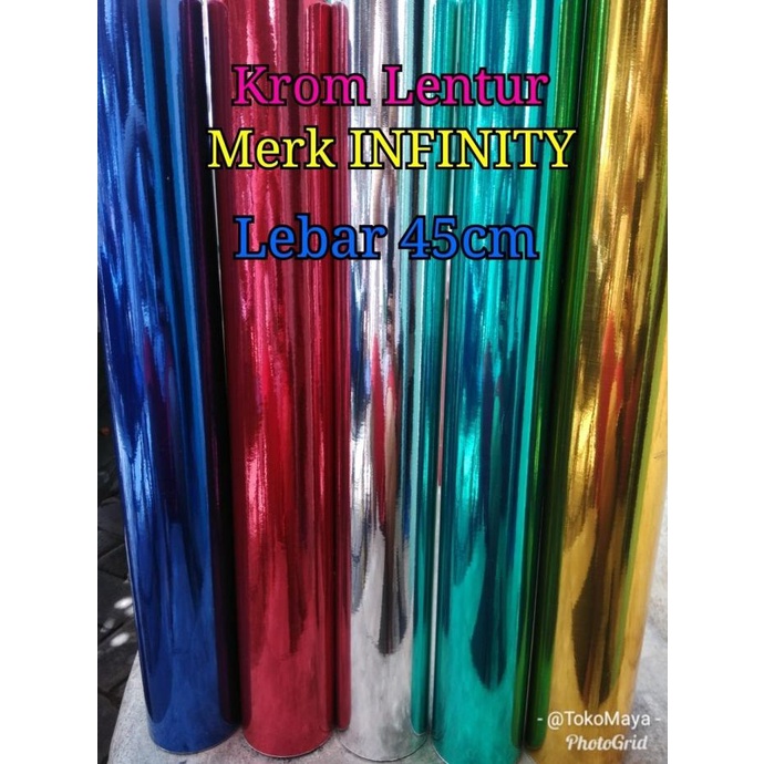 Stiker Skotlet Crome/krom INFINITY