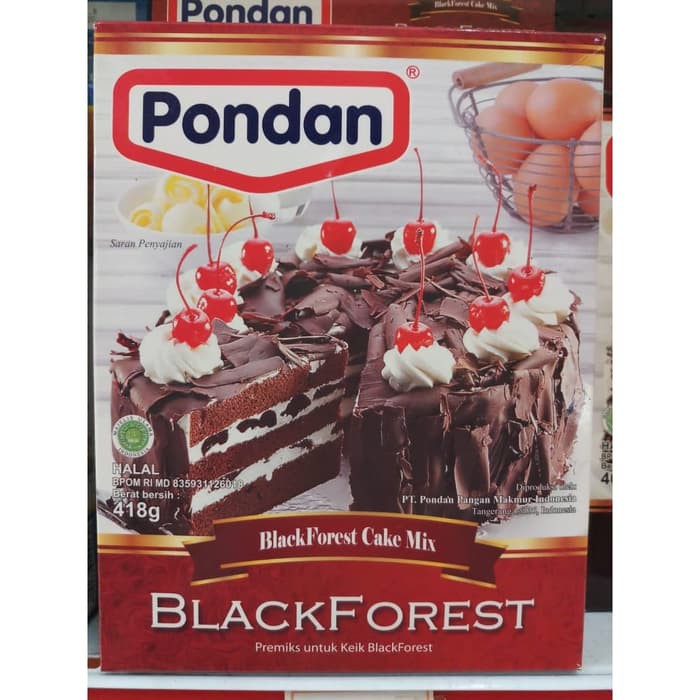 pondan blackforest 418gr