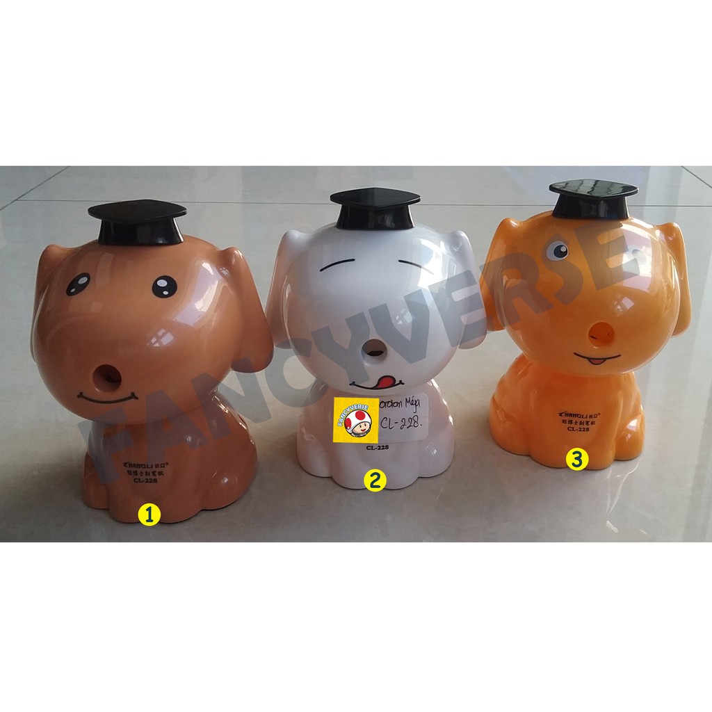 

Orotan Meja Dog CL-228 / Peruncing Serutan Rautan Sharpener