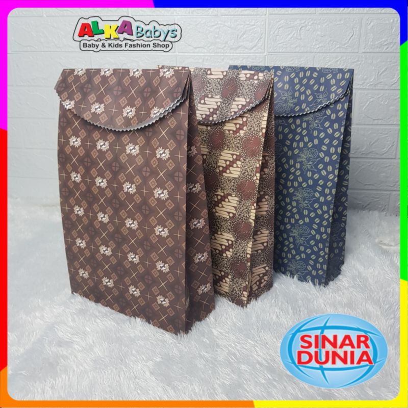 

[COD] Kertas bungkus kado batik 1pcs / paperbag batik sinar dunia doff