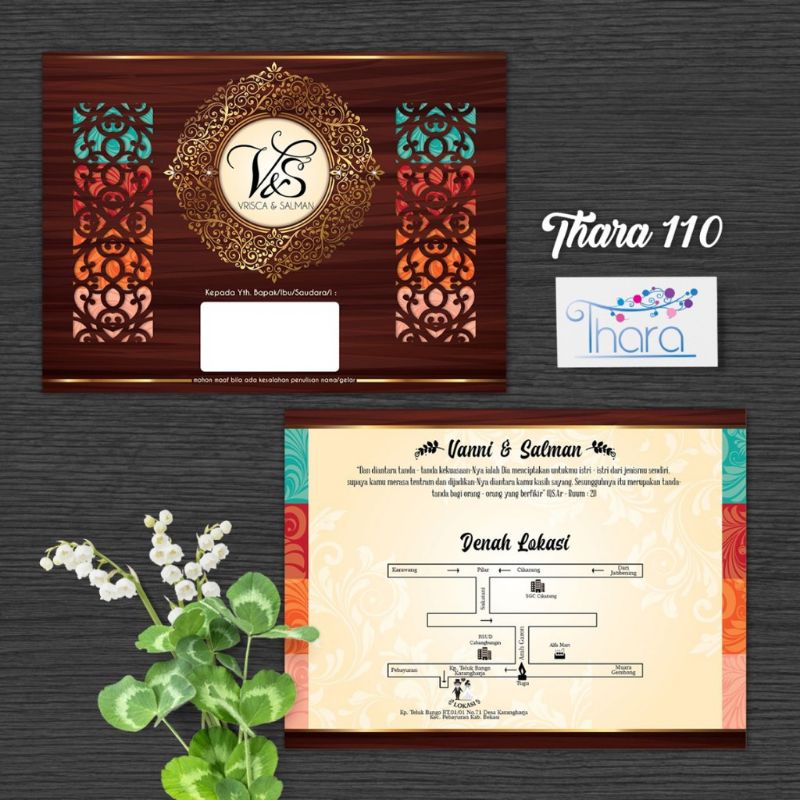 

Undangan Thara 110 || Undangan Murah Berkualitas