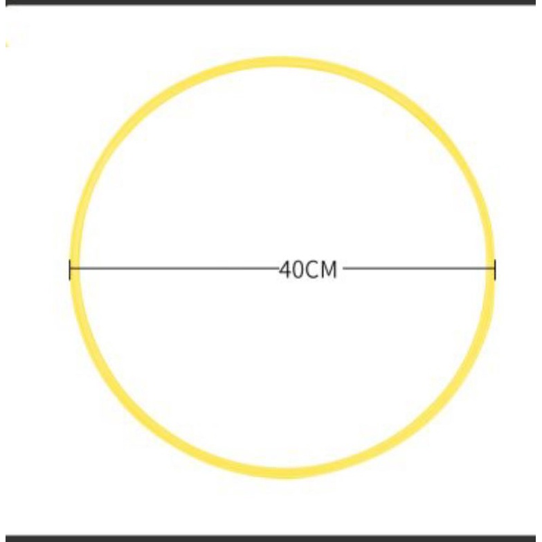 Agility Ring  Circle 30cm, 40cm, dan 50cm isi 5 pcs