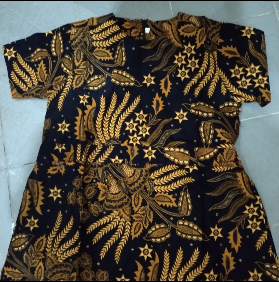 Dress Batik Anak Usia 6 Sampai 12 Tahun - Motif Batik Bervariasi - Batik Anak Harga Ecer Bisa Cod