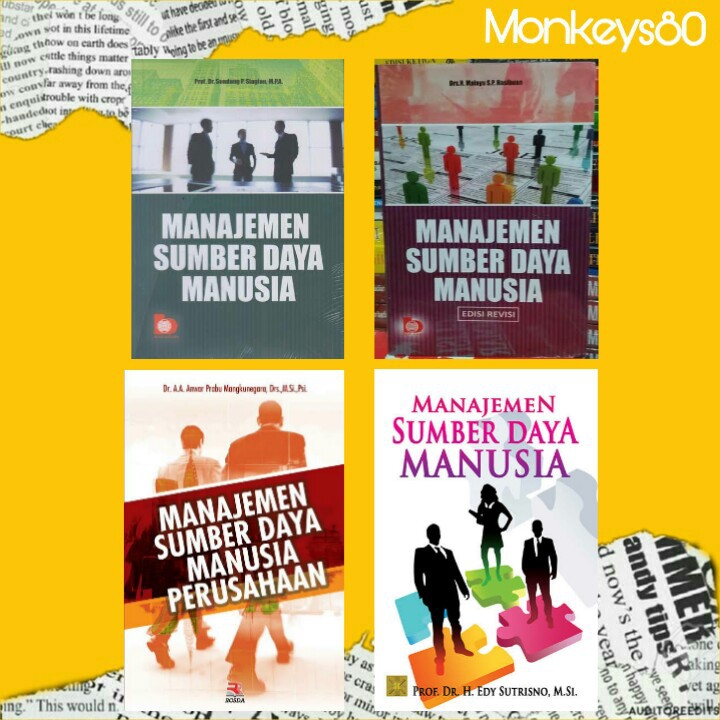 

Paket 4 Buku Manajemen Sumber Daya Manusia