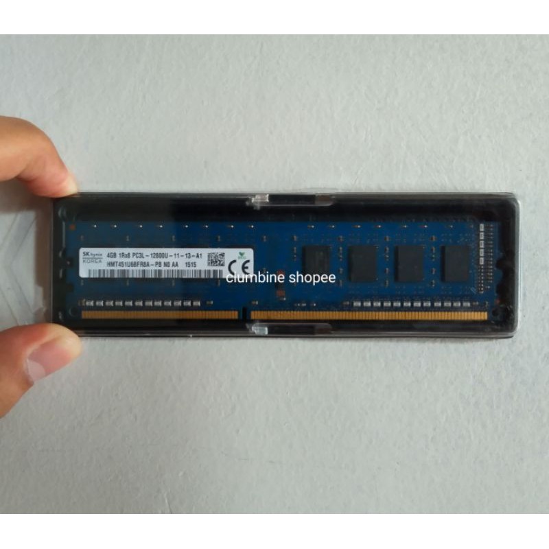 RAM PC 4GB 1600 DDR3 SK Hynix 4GB 1600 DDR3 PC3L-12800U Memory Komputer DDR3L 12800