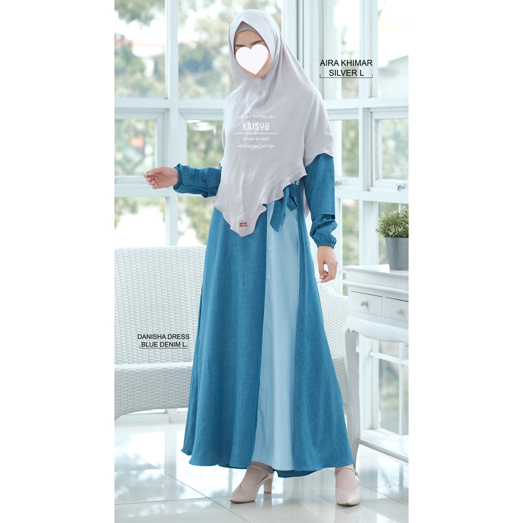 TOKOPIENA - BESTSELLER DANISHA DRESS GAMIS DEWASA BUSUI FRIENDLY BY KAISYA (DRESS ONLY )