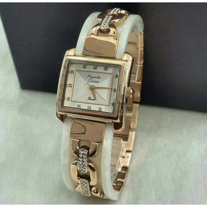 JUAL ORIGINAL Jam Tangan Alexandre Christie AC 2569 Wanita Original