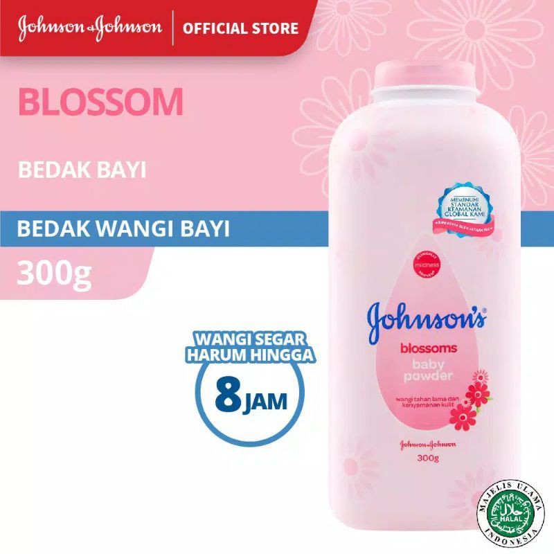 JOHNSON'S BABY POWDER 300GR