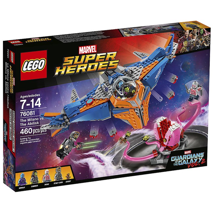 LEGO Super Heroes 76081 The Milano vs The Abilisk Star Lord Guardian