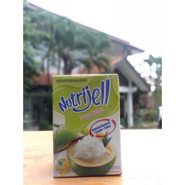 

nutrijell jelly powder 1 box 12pcs sachet 10gr