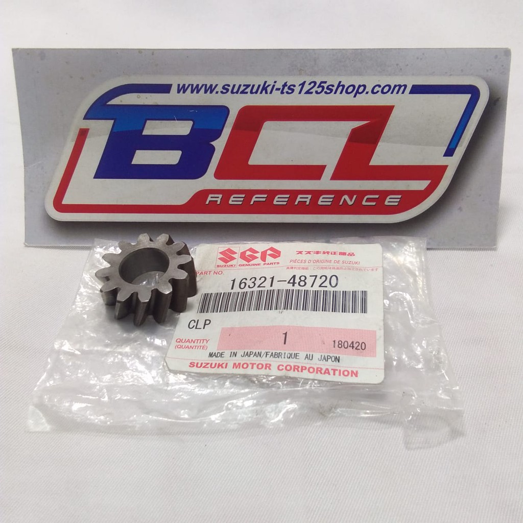 Gigi Pompa Oli Besi Original Suzuki TS 125 TS125