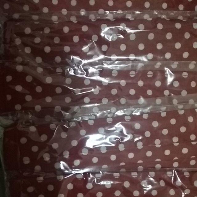 Masker Kain Polkadot Free Palstik Opp / Bebas Pilih Warna