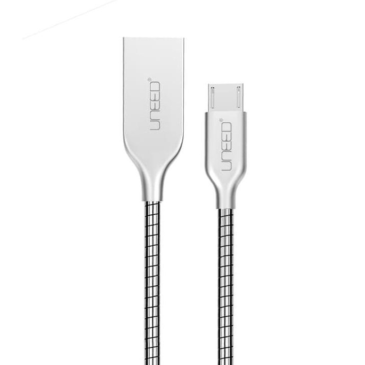 UNEED Kabel Micro USB Stainless Steel Quick Charge & Data Cable Xiaomi