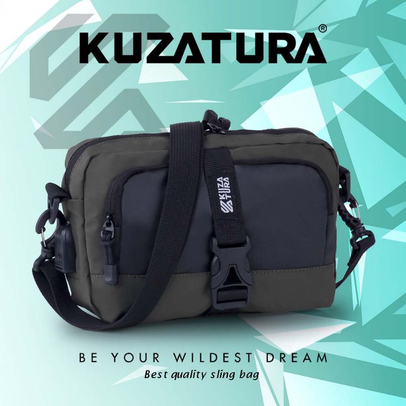 Tas Selempang Pria Tahan Air Terbaru Keren Sylish Premium | Tas Slingbag Sling Bag Lucid Original | Tas Salempang Distro Anti Air Waterproof Tourer Shoulder Bag