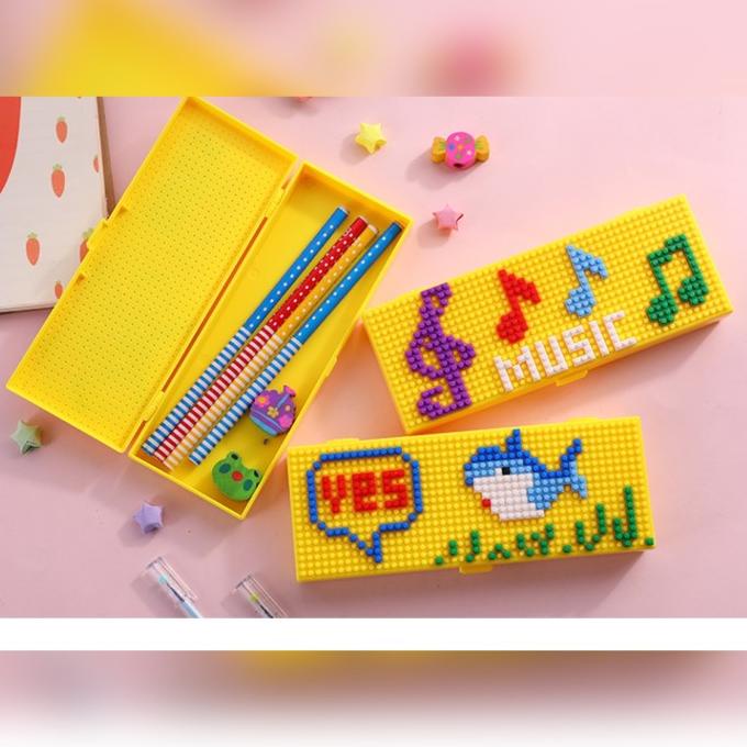 

@#@#@#] Kotak Pensil Lego Pixel Tempat Pensil Pasang Susun Pencil Case