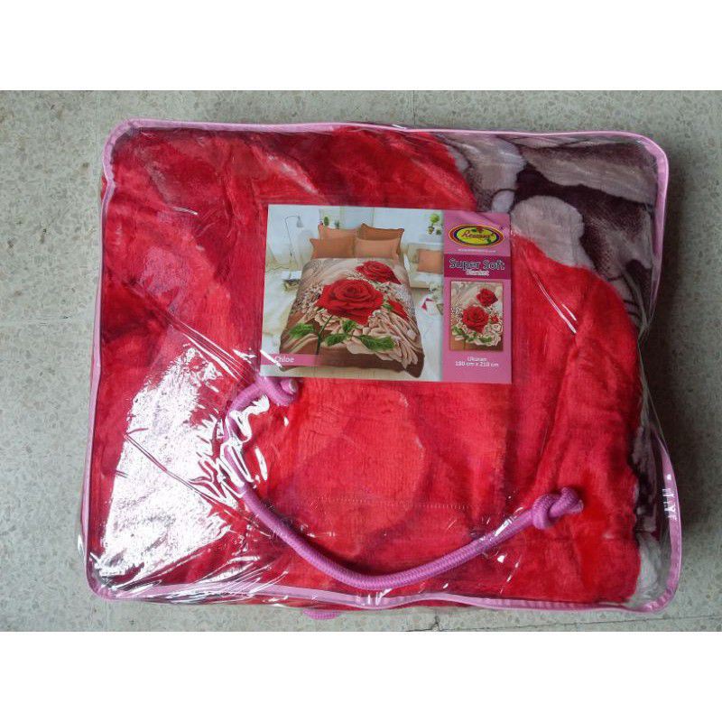 Selimut Rosanna Rosana 180 x 210 cm_slimut motif_selimut jumbo.