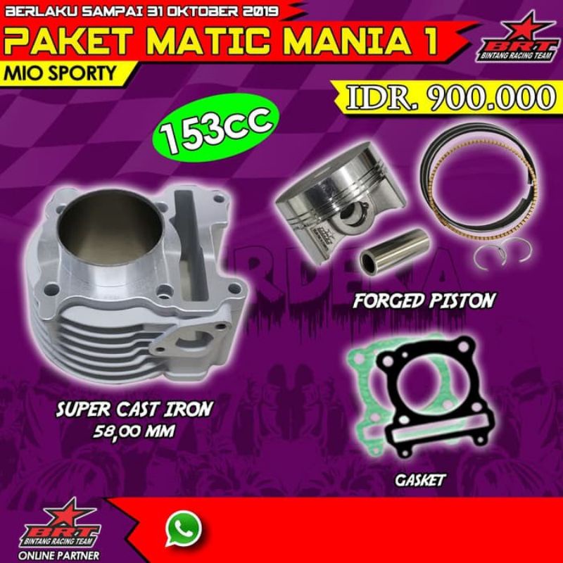 Harga Paket Bore Up Mio Soul Terbaru Juli 2021 Biggo Indonesia