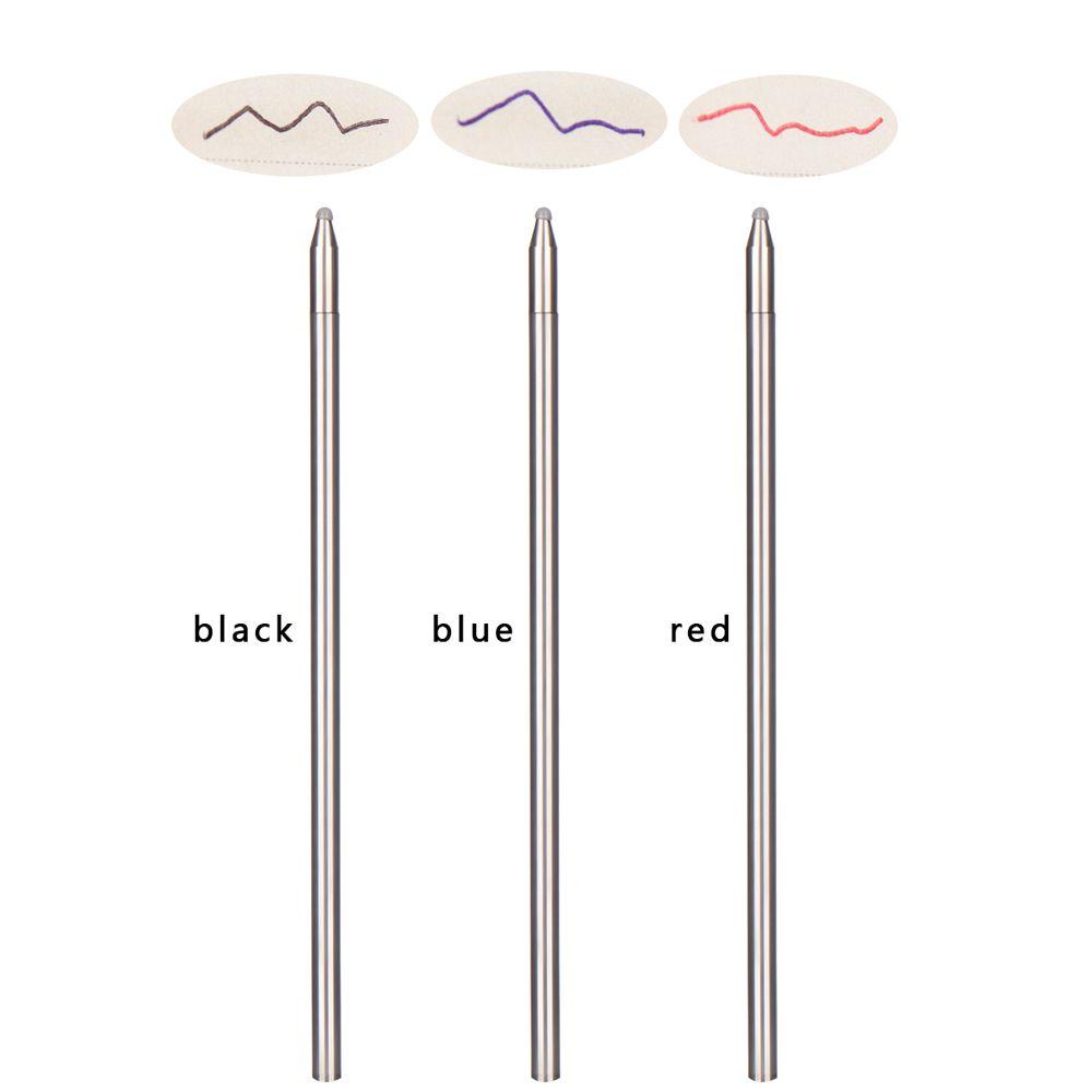 Nanas 5 Pcs/Lot Diamond Pen Isi Ulang Alat Tulis Sekolah Perlengkapan Menulis Pengganti Bolpoin Medium Nib Core