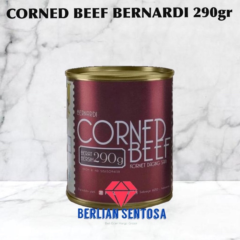 

Bernardi corned beef kornet sapi bernardi 290gr