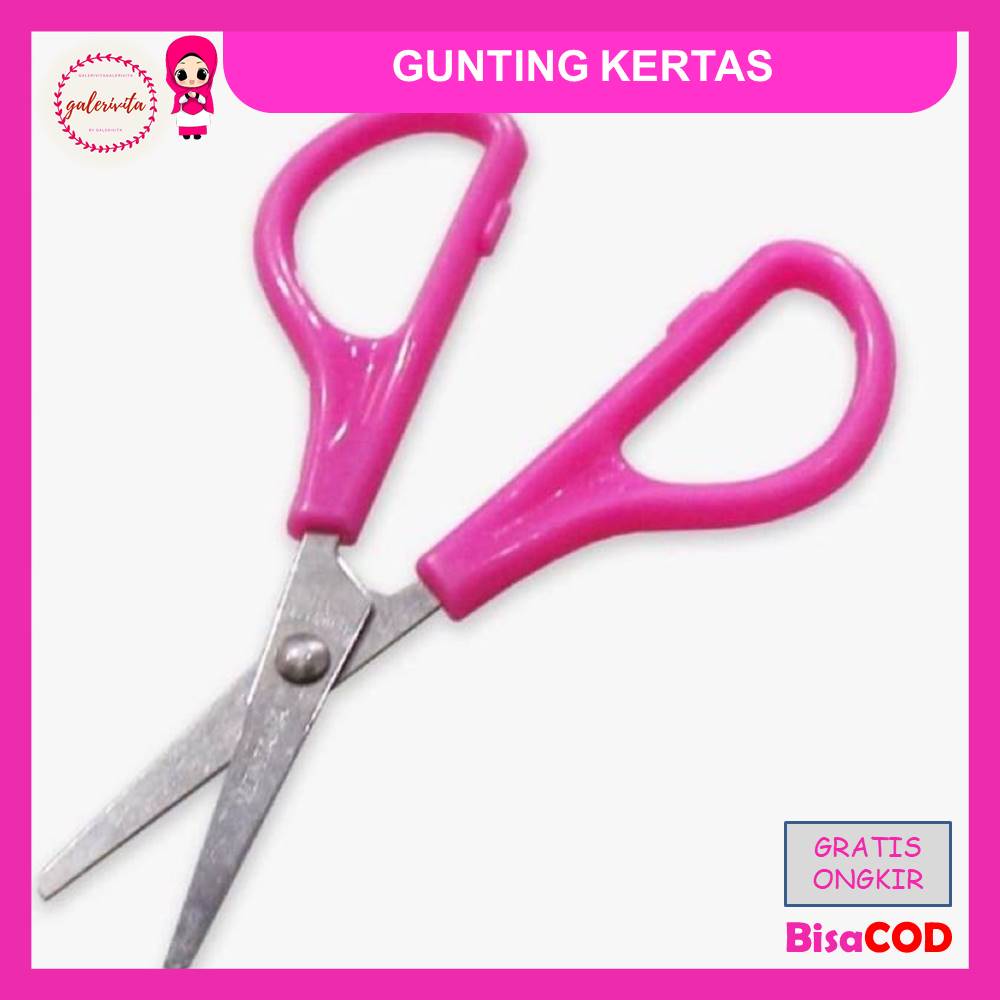 

Gunting Kertas Serbaguna Tajam / Scissor Multifungsi Stainless Steel / Gunting Kertas Warna