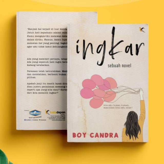 Novel Ingkar Boy Candra [Original] Shopee Indonesia