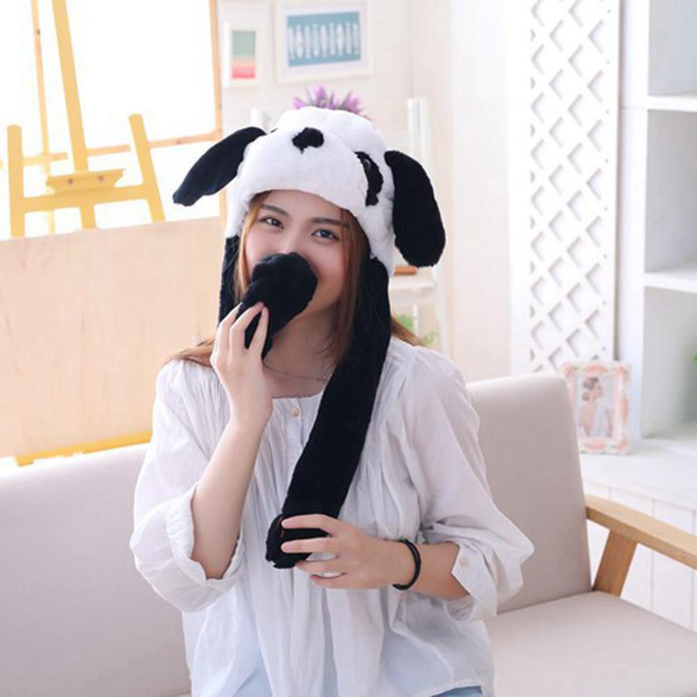 TOPI UNIK KUPING GERAK KARAKTER LUCU MOVING EAR CUTE HAT WITH LED LIGHTS VA329