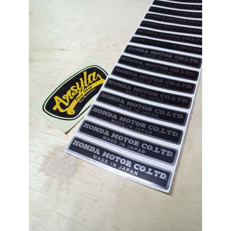 stiker sticker striping detail japan rangka frame honda cb100 cg xl c70 c700c90 s90z benly all honda