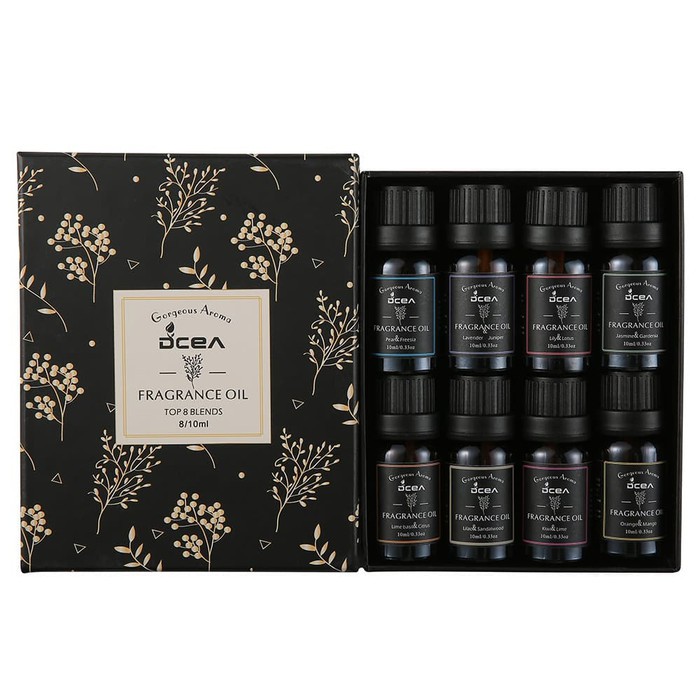 ESSENTIAL OIL MINYAK AROMATHERAPY DIFFUSERS DCEA MIX 2 AROMA in 1 BOTTLE 8 IN 1 10ML AROMATERAPI