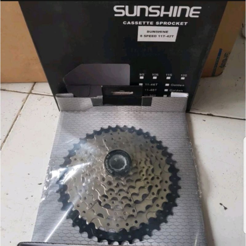 Sprocket Sunshine 8 speed 42T 11-42T