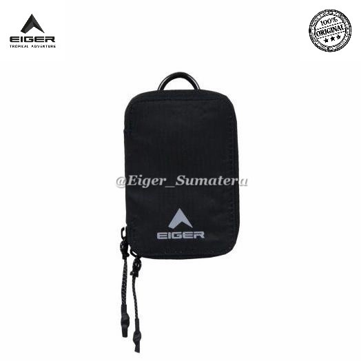 Eiger001 Dompet Percha, Black 5564 | Dompet Kunci