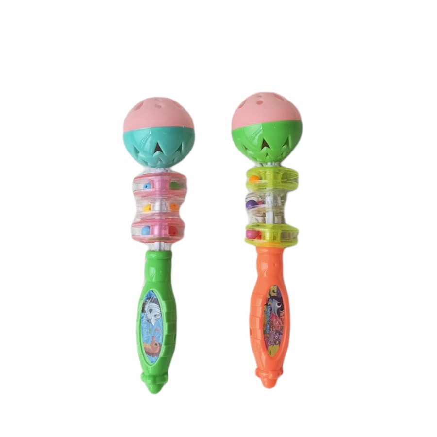 Mainan Edukasi Musik 1 2 3 4 5 6 bulan perempuan laki-laki  Kerincingan Bayi 2108-2 Baby Toys - Mainan Bayi Musik Kerincingan Pegangan Bayi Termurah