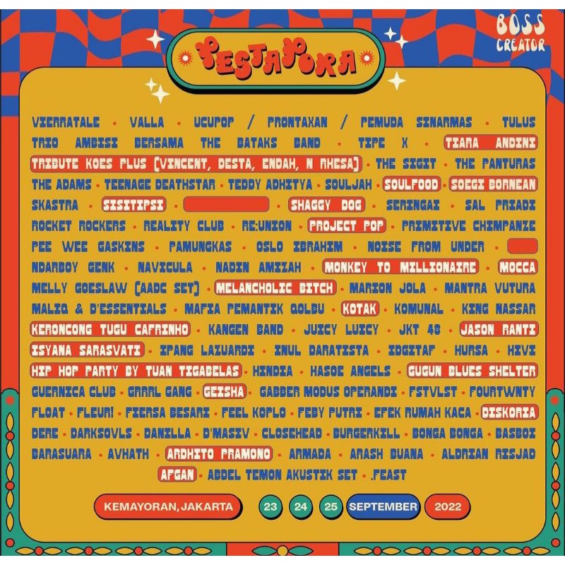 tiket pestapora