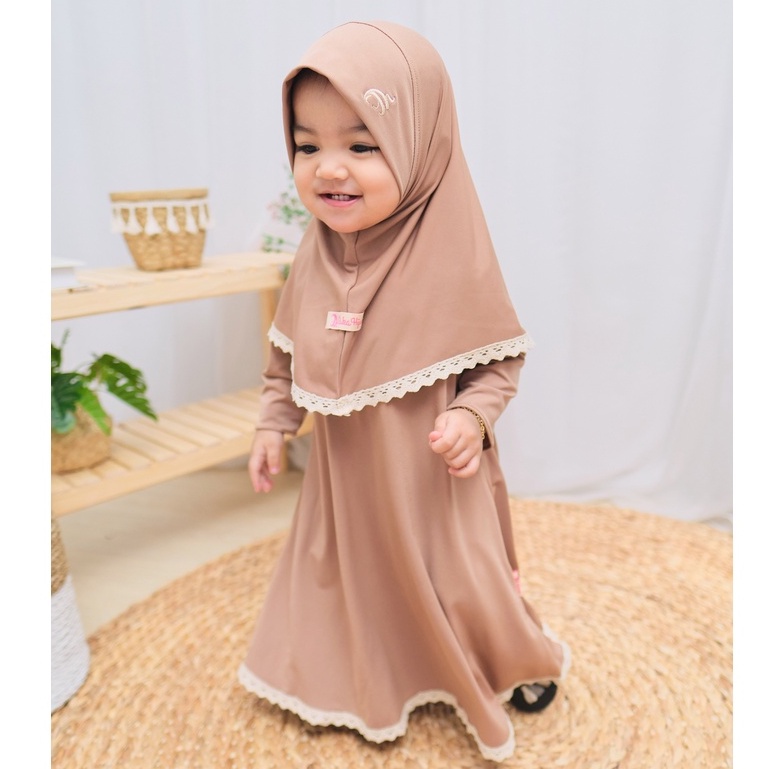 HONEYBLOSSOM gamis bayi perempuan 0 6 bulan / gamis bayi perempuan cantik alesha