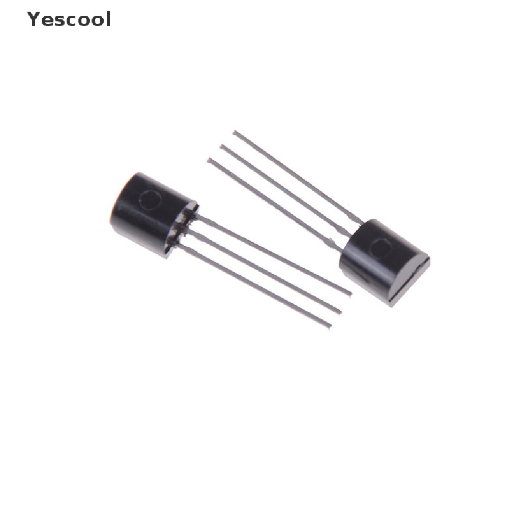 50pcs / set Transistor NPN BC547 BC547B 0.1A / 45V Warna Hitam