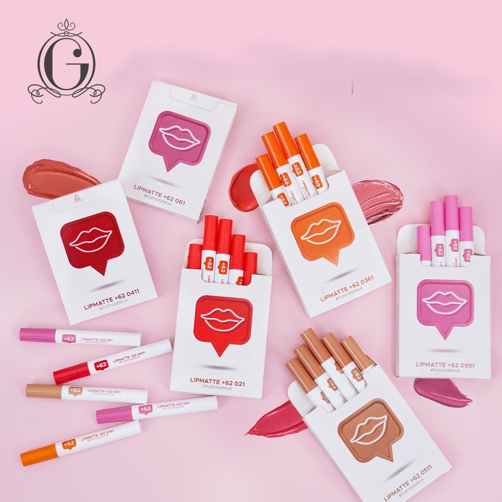 ⭐️ Beauty Expert ⭐️ Madame Gie Lip Matte Netizen +62 - Make Up Lipstick | Lip Cream